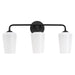 Myhouse Lighting Progress Lighting - P300544-031 - Three Light Bath & Vanity - Celino - Black