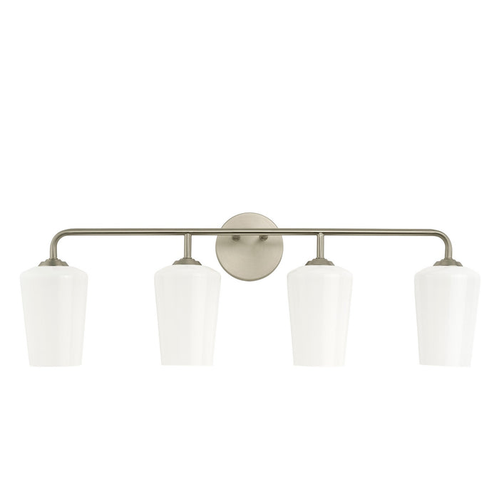 Myhouse Lighting Progress Lighting - P300545-009 - Four Light Bath & Vanity - Celino - Brushed Nickel