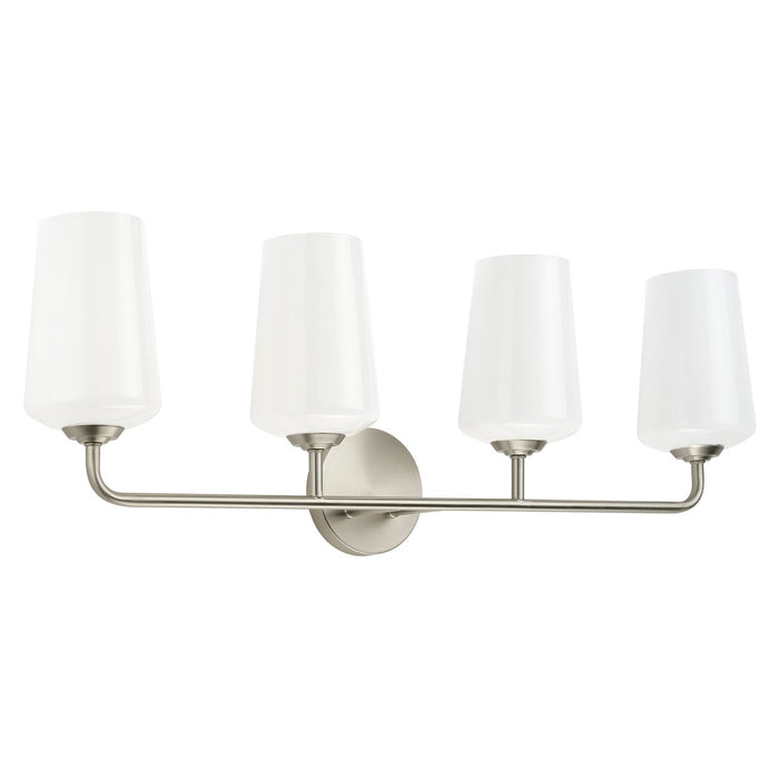 Myhouse Lighting Progress Lighting - P300545-009 - Four Light Bath & Vanity - Celino - Brushed Nickel