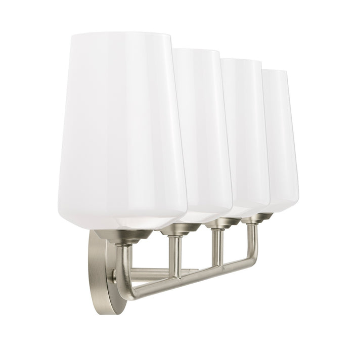 Myhouse Lighting Progress Lighting - P300545-009 - Four Light Bath & Vanity - Celino - Brushed Nickel