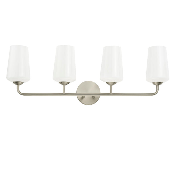 Myhouse Lighting Progress Lighting - P300545-009 - Four Light Bath & Vanity - Celino - Brushed Nickel
