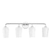 Myhouse Lighting Progress Lighting - P300545-015 - Four Light Bath & Vanity - Celino - Polished Chrome
