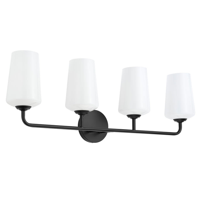 Myhouse Lighting Progress Lighting - P300545-031 - Four Light Bath & Vanity - Celino - Black