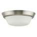 Myhouse Lighting Progress Lighting - P350303-009 - LED Flush Mount - Edessa - Brushed Nickel