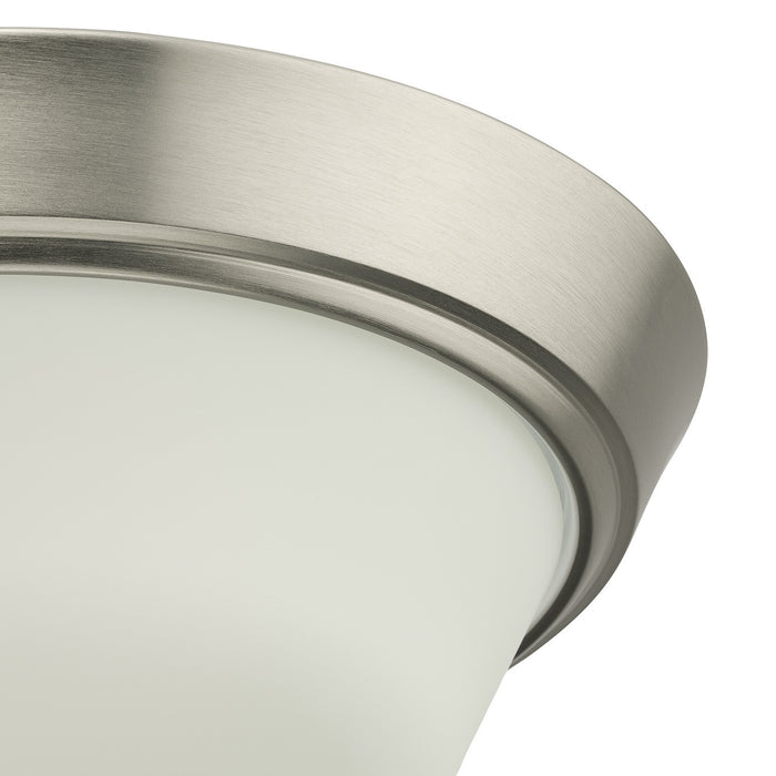 Myhouse Lighting Progress Lighting - P350303-009 - LED Flush Mount - Edessa - Brushed Nickel