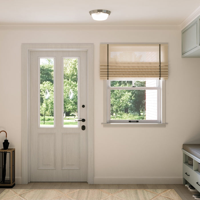 Myhouse Lighting Progress Lighting - P350303-009 - LED Flush Mount - Edessa - Brushed Nickel