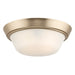 Myhouse Lighting Progress Lighting - P350303-177 - LED Flush Mount - Edessa - Champagne Bronze