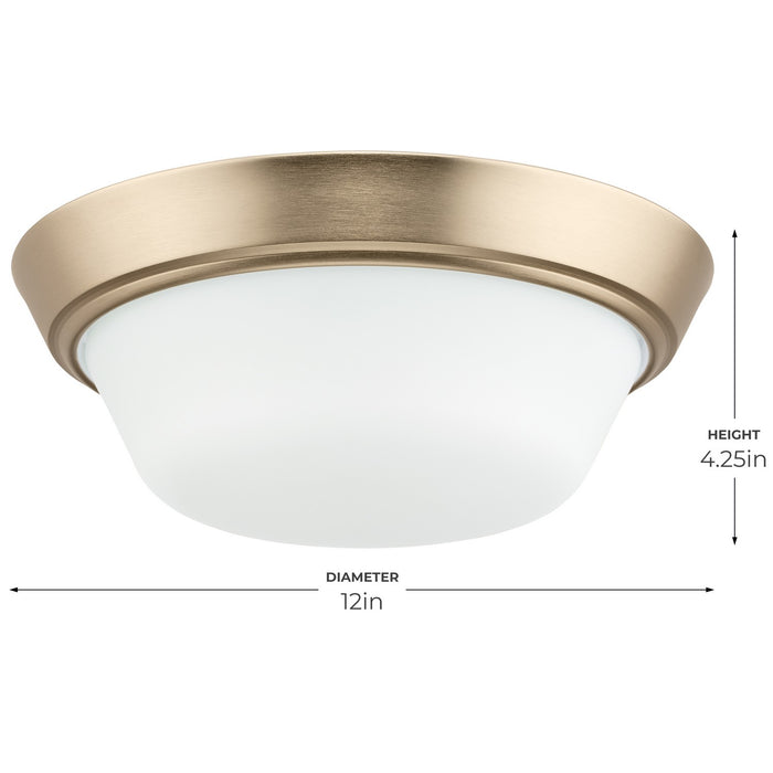 Myhouse Lighting Progress Lighting - P350303-177 - LED Flush Mount - Edessa - Champagne Bronze