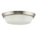 Myhouse Lighting Progress Lighting - P350304-009 - LED Flush Mount - Edessa - Brushed Nickel