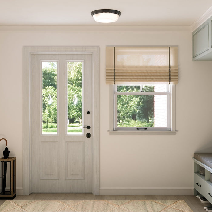 Myhouse Lighting Progress Lighting - P350304-020 - LED Flush Mount - Edessa - Antique Bronze