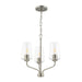 Myhouse Lighting Progress Lighting - P400440-009 - Three Light Chandelier - Celino - Brushed Nickel