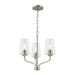 Myhouse Lighting Progress Lighting - P400440-009 - Three Light Chandelier - Celino - Brushed Nickel