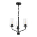 Myhouse Lighting Progress Lighting - P400440-031 - Three Light Chandelier - Celino - Black