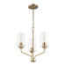 Myhouse Lighting Progress Lighting - P400440-177 - Three Light Chandelier - Celino - Champagne Bronze