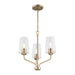 Myhouse Lighting Progress Lighting - P400440-177 - Three Light Chandelier - Celino - Champagne Bronze