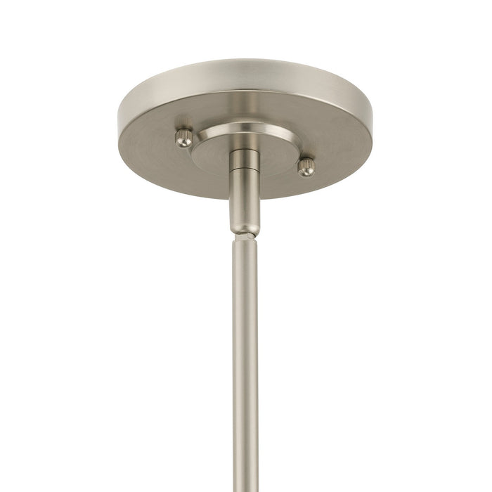 Myhouse Lighting Progress Lighting - P400441-009 - Four Light Linear Chandelier - Celino - Brushed Nickel