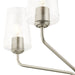 Myhouse Lighting Progress Lighting - P400442-009 - Five Light Chandelier - Celino - Brushed Nickel