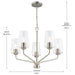 Myhouse Lighting Progress Lighting - P400442-009 - Five Light Chandelier - Celino - Brushed Nickel