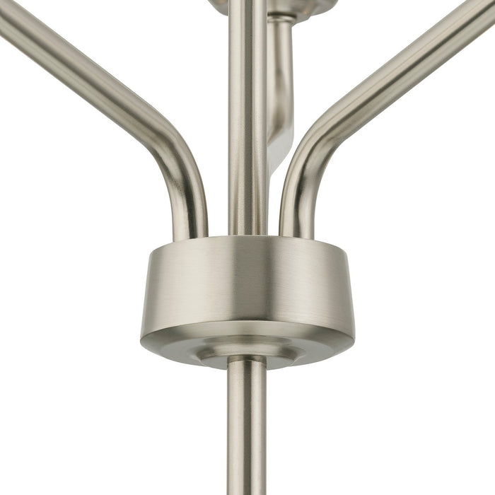 Myhouse Lighting Progress Lighting - P400445-009 - Nine Light Chandelier - Celino - Brushed Nickel