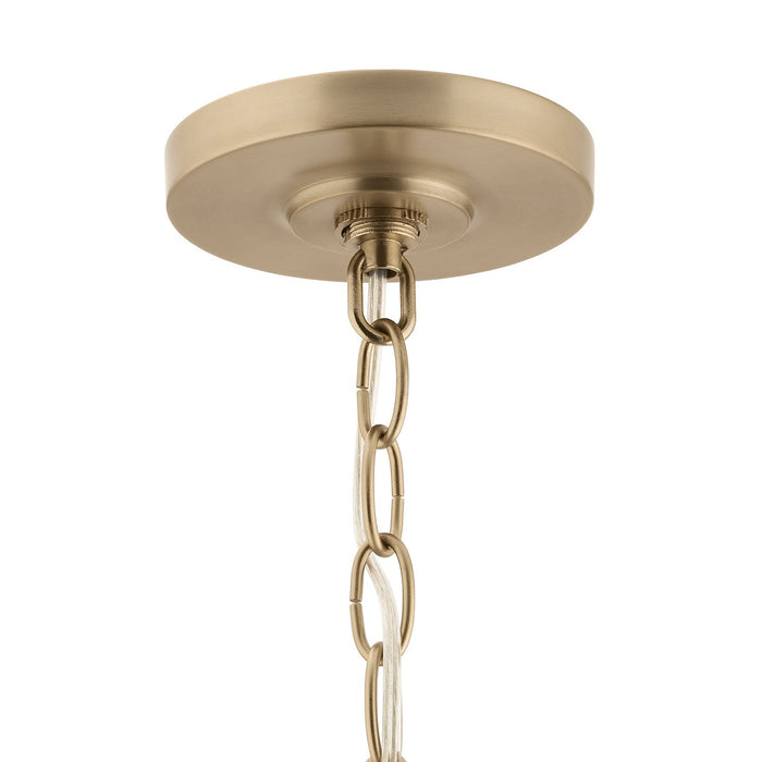 Myhouse Lighting Progress Lighting - P400445-177 - Nine Light Chandelier - Celino - Champagne Bronze