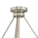Myhouse Lighting Progress Lighting - P500507-009 - Two Light Convertible Pendant - Lieon - Brushed Nickel