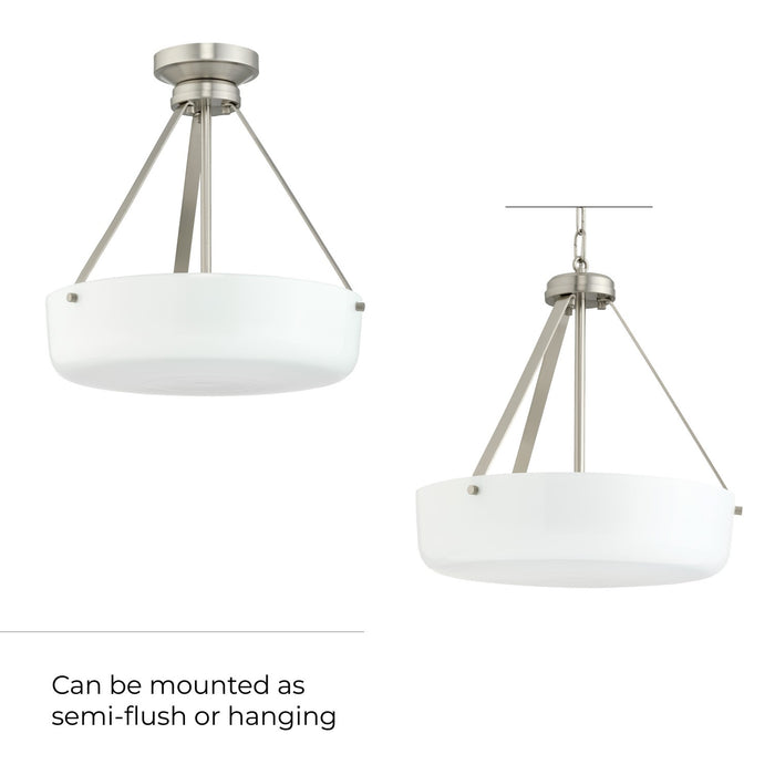 Myhouse Lighting Progress Lighting - P500507-009 - Two Light Convertible Pendant - Lieon - Brushed Nickel