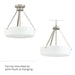 Myhouse Lighting Progress Lighting - P500507-009 - Two Light Convertible Pendant - Lieon - Brushed Nickel