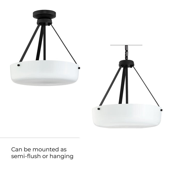 Myhouse Lighting Progress Lighting - P500507-031 - Two Light Convertible Pendant - Lieon - Black