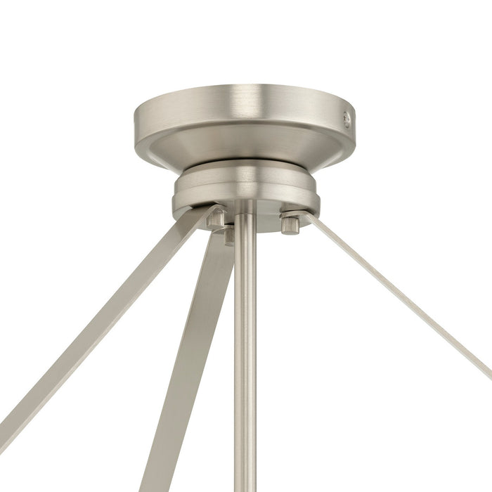 Myhouse Lighting Progress Lighting - P500508-009 - Three Light Convertible Pendant - Lieon - Brushed Nickel