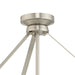 Myhouse Lighting Progress Lighting - P500508-009 - Three Light Convertible Pendant - Lieon - Brushed Nickel