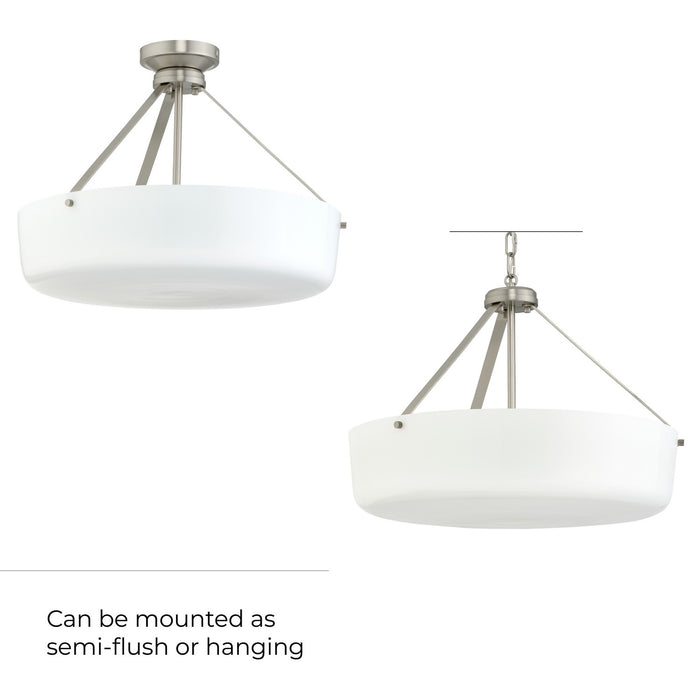 Myhouse Lighting Progress Lighting - P500508-009 - Three Light Convertible Pendant - Lieon - Brushed Nickel