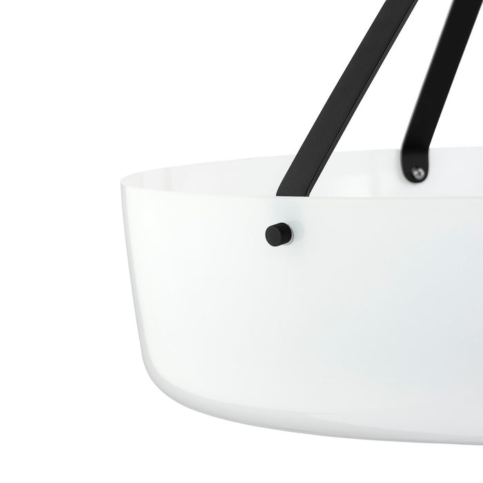 Myhouse Lighting Progress Lighting - P500508-031 - Three Light Convertible Pendant - Lieon - Black