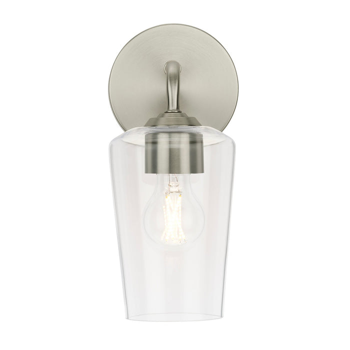 Myhouse Lighting Progress Lighting - P710148-009 - One Light Wall Sconce - Celino - Brushed Nickel