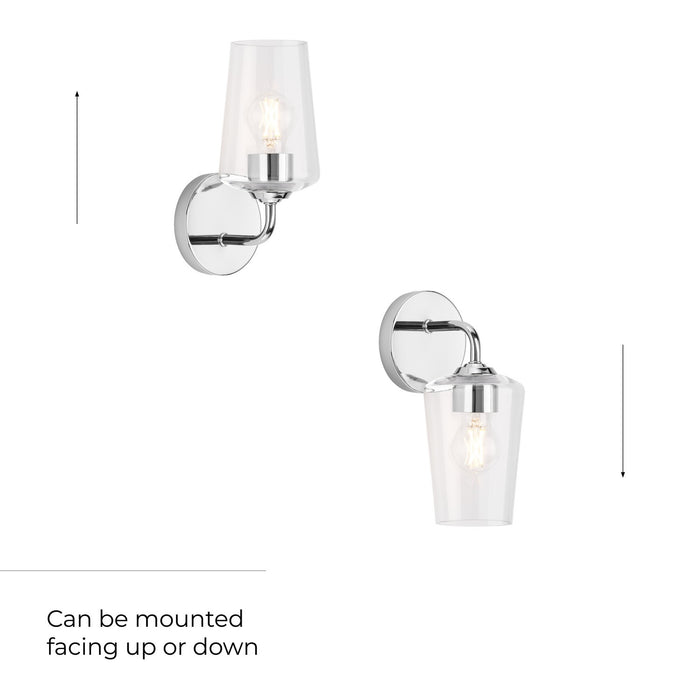 Myhouse Lighting Progress Lighting - P710148-015 - One Light Wall Sconce - Celino - Polished Chrome