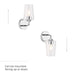 Myhouse Lighting Progress Lighting - P710148-015 - One Light Wall Sconce - Celino - Polished Chrome