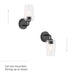 Myhouse Lighting Progress Lighting - P710148-031 - One Light Wall Sconce - Celino - Black