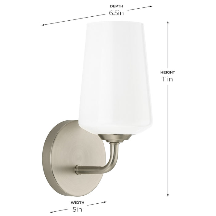 Myhouse Lighting Progress Lighting - P710149-009 - One Light Wall Sconce - Celino - Brushed Nickel