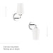 Myhouse Lighting Progress Lighting - P710149-015 - One Light Wall Sconce - Celino - Polished Chrome