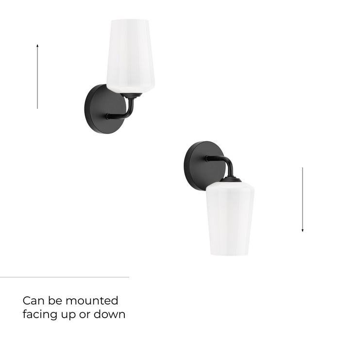 Myhouse Lighting Progress Lighting - P710149-031 - One Light Wall Sconce - Celino - Black