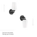 Myhouse Lighting Progress Lighting - P710149-031 - One Light Wall Sconce - Celino - Black