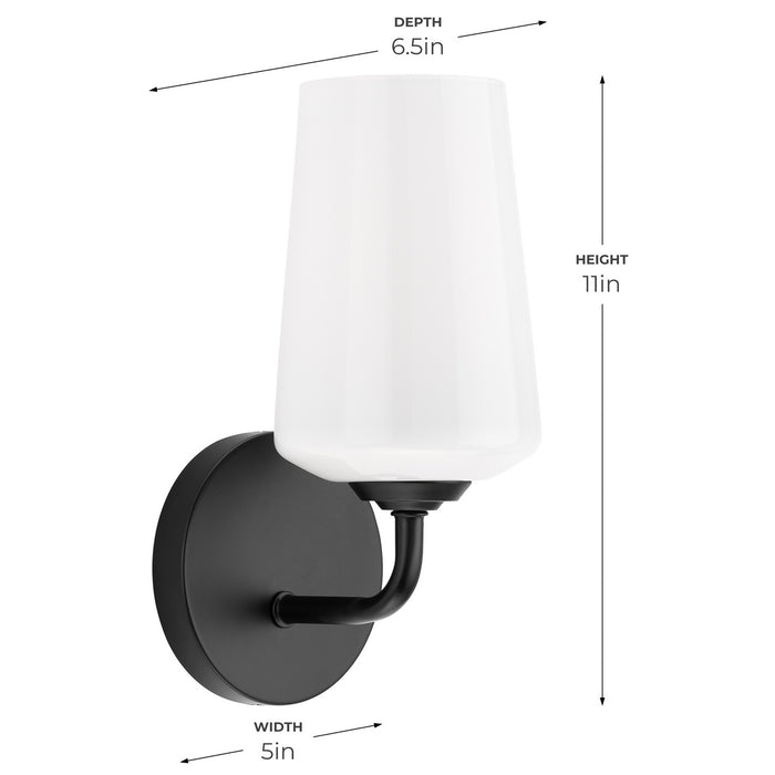 Myhouse Lighting Progress Lighting - P710149-031 - One Light Wall Sconce - Celino - Black