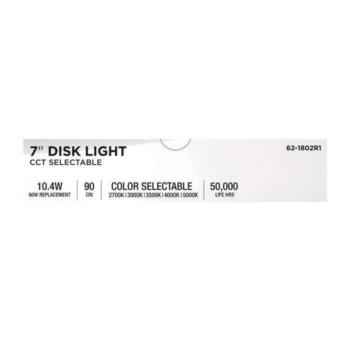 Myhouse Lighting Nuvo Lighting - 62-1802R1 - LED Disk Light - Brushed Nickel