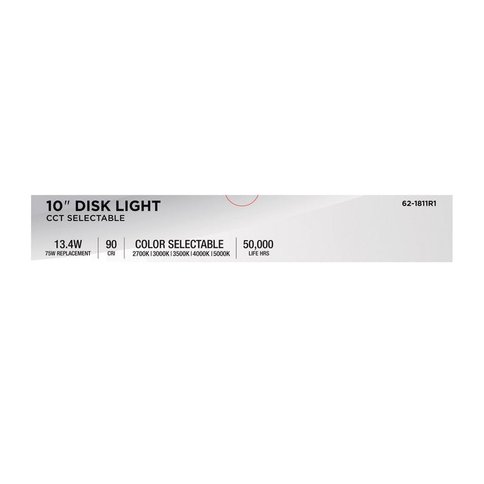 Myhouse Lighting Nuvo Lighting - 62-1811R1 - LED Disk Light - White