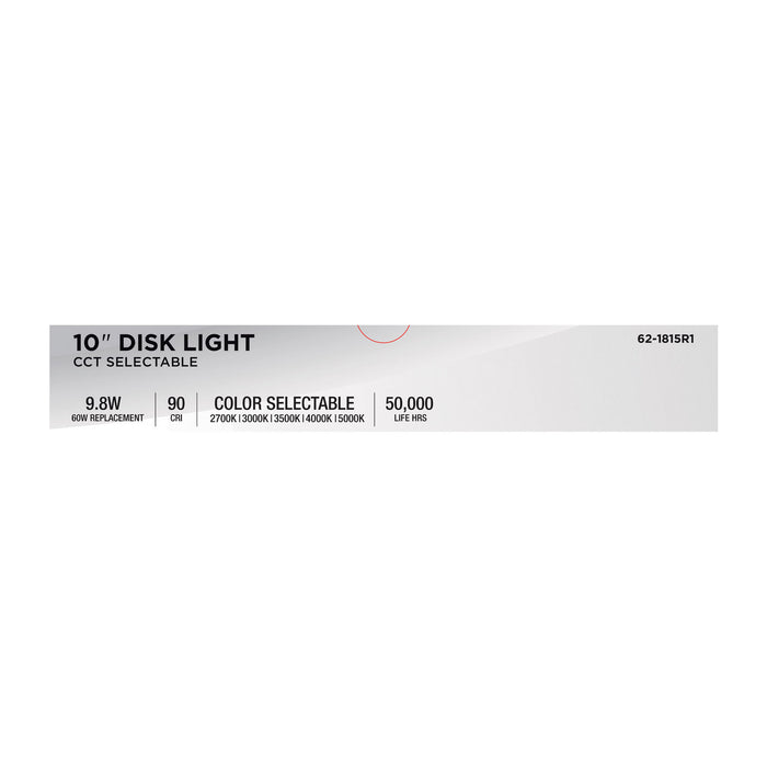 Myhouse Lighting Nuvo Lighting - 62-1815R1 - LED Disk Light - White