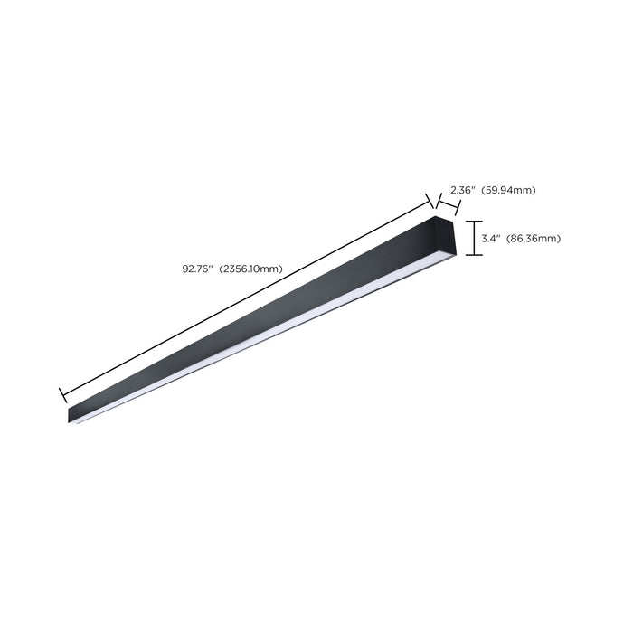 Myhouse Lighting Nuvo Lighting - 65-1282 - LED Linear Strip - Black