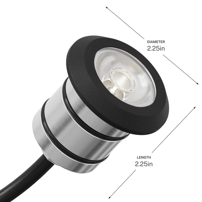 Myhouse Lighting Kichler - 16140BKB27 - LED Mini All-Purpose - Landscape Led - Black Brass