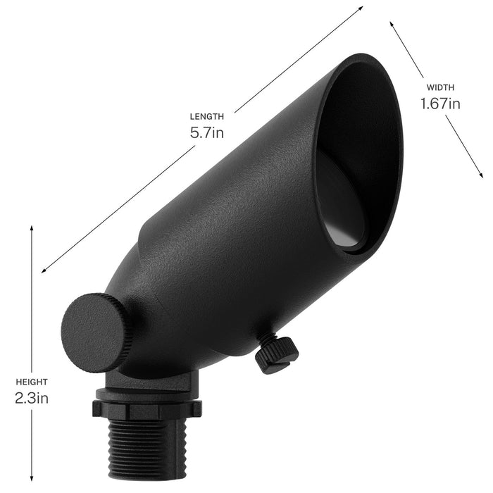 Myhouse Lighting Kichler - 15484BKB - LED Accent Light - Black Brass