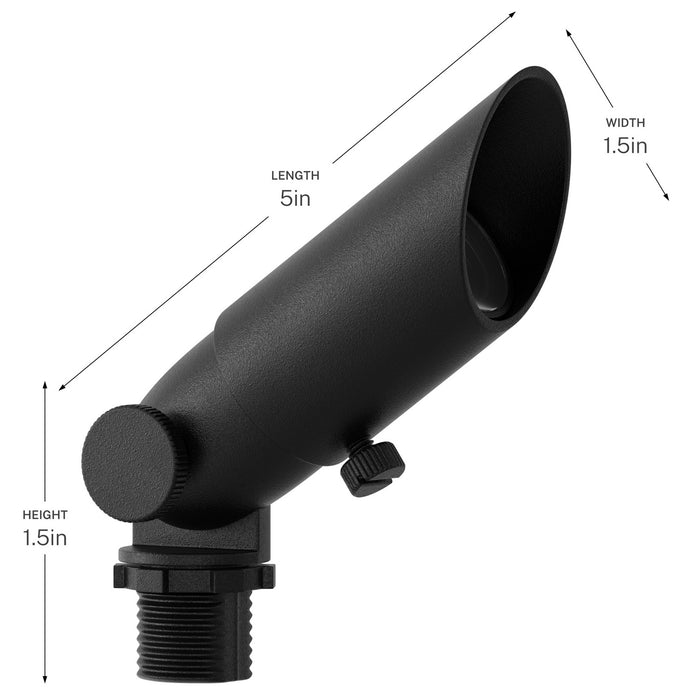 Myhouse Lighting Kichler - 15483BKB - LED Accent Light - Black Brass