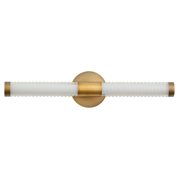 Myhouse Lighting Quorum - 3-5214-56 - LED Wall Sconce - Vaden - Brushed Brass