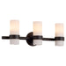 Myhouse Lighting Quorum - 5169-3-36 - Three Light Vanity - Sojourn - Bronze